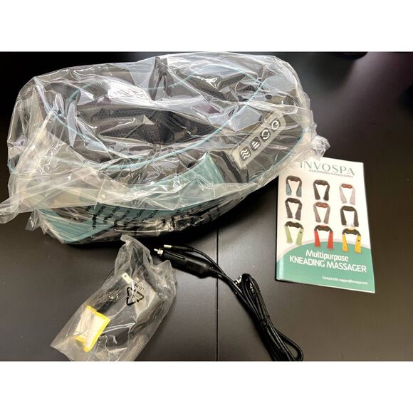 New INVOSPA SHIATSU Portable Heat Massager - shoulder neck arm leg back waist - Picture 7 of 13